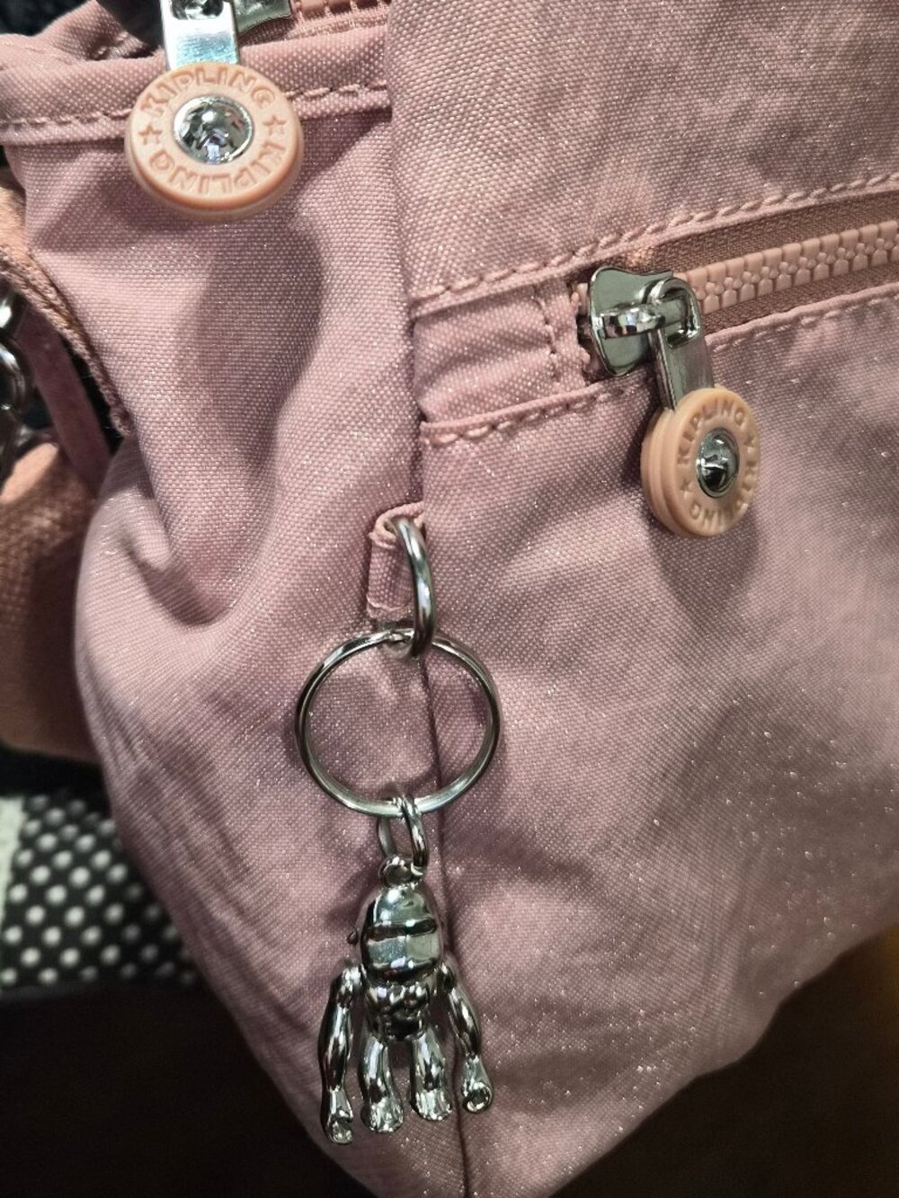 Kipling Blush Pink Crossbody Bag.- Pink - Picture 15 of 15